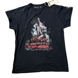 Fright Hair Raising Rock N Roll Tshirt Michael H NWT XL UNIVERSAL‎ Anniversary